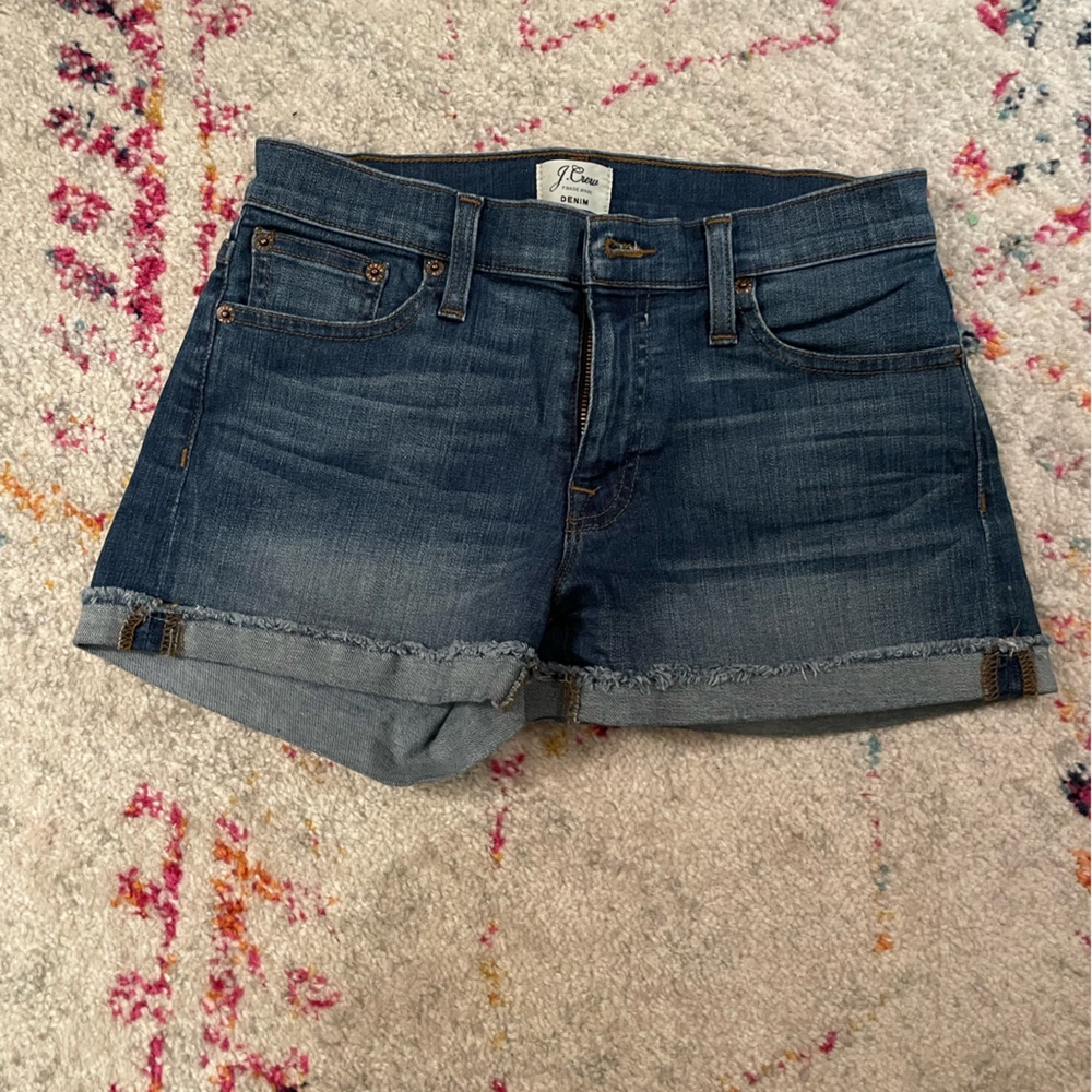 J. crew jean shorts